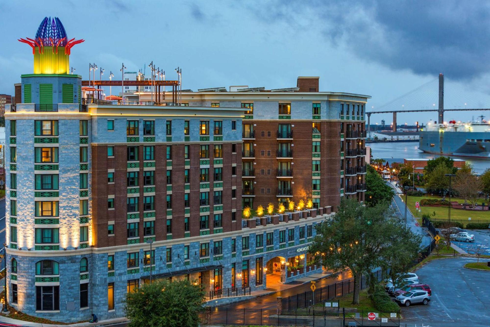 Homewood Suites Savannah Historic District/Riverfront Экстерьер фото